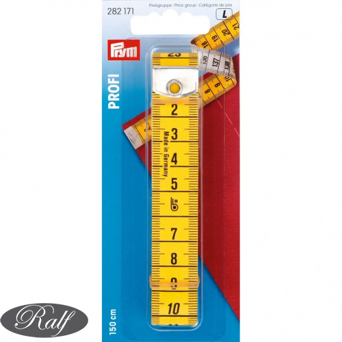 Centimetru croitorie Profi 150cm cu ochi - Prym 282171